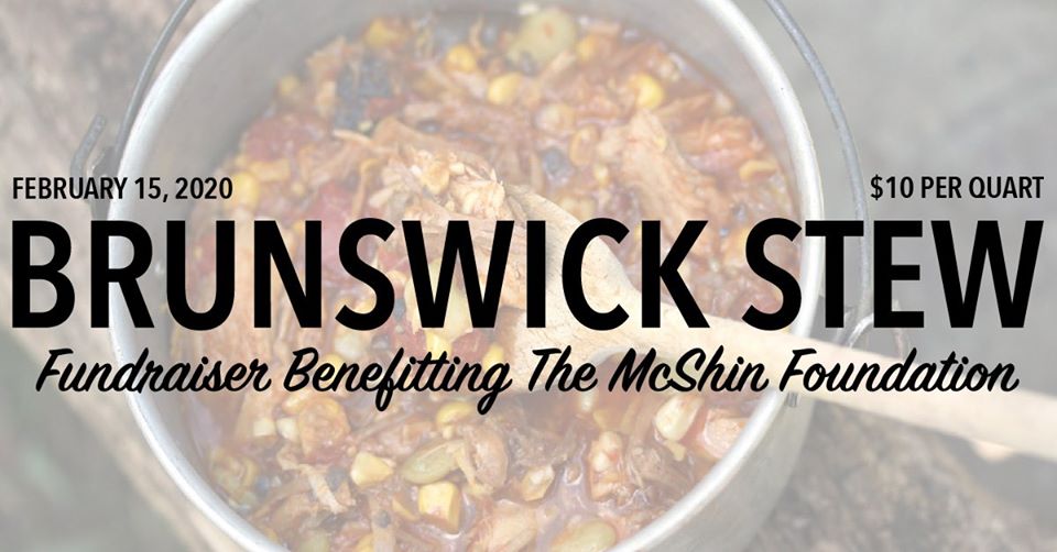 banner with bowl of brunswick stew