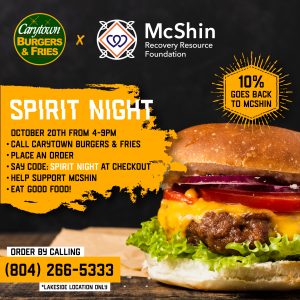 Spirit Night at Carytown Burgers & Fries