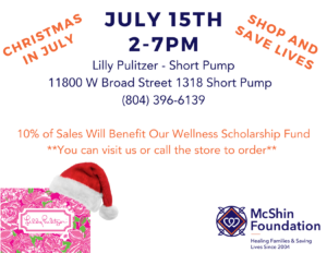 Christmas in July - Shop and Save Lives @ Lily Pulitzer - Short Pump