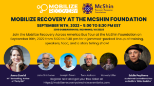 Mobilize Recovery at The McShin Foundation @ McShin Foundation