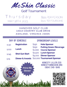 McShin Classic - Golf Tournament @ Hanover Country Club