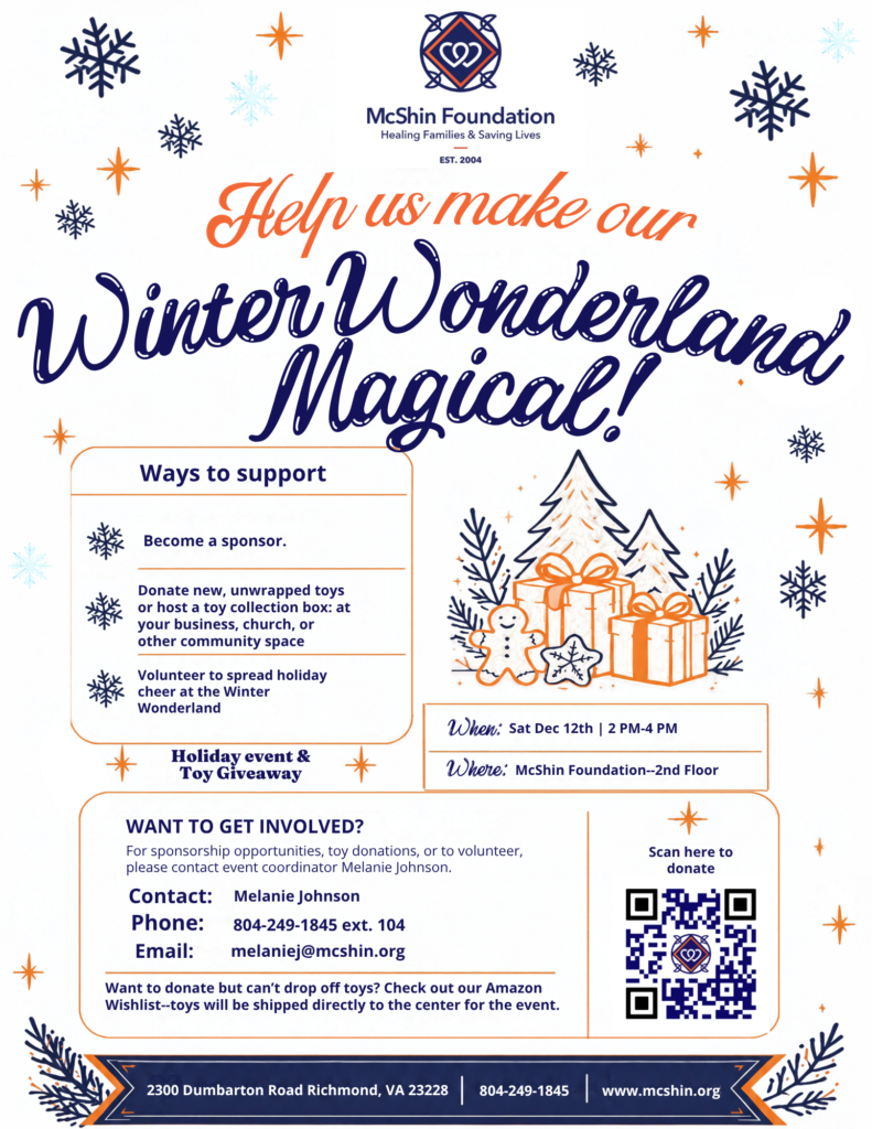 McShin Foundation featured flyer